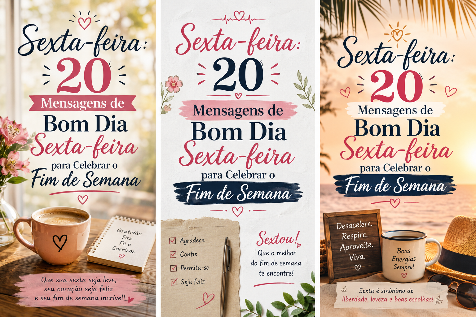 Bom Dia Sexta-feira! 20 Mensagens Abençoadas para Status