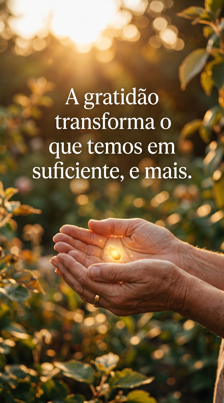 Gratidão: O Segredo para a Plenitude e Bem-Estar Diário