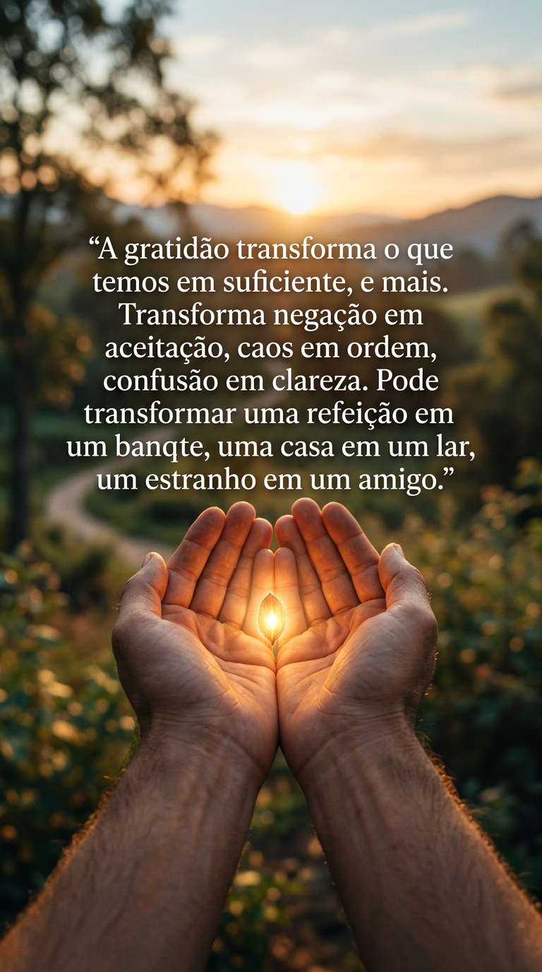 Gratidão: Frases para Status que Transformam sua Vida